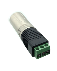 Phoenix terminal to 3 Pin XLR Male and Female