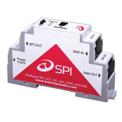 Din SPI Stand Alone Pixel Controller Din SPI Stand Alone Pixel Controller