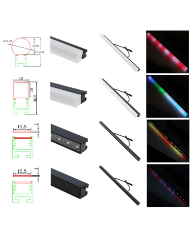 PixNet Pixel Bar 500mm RGB